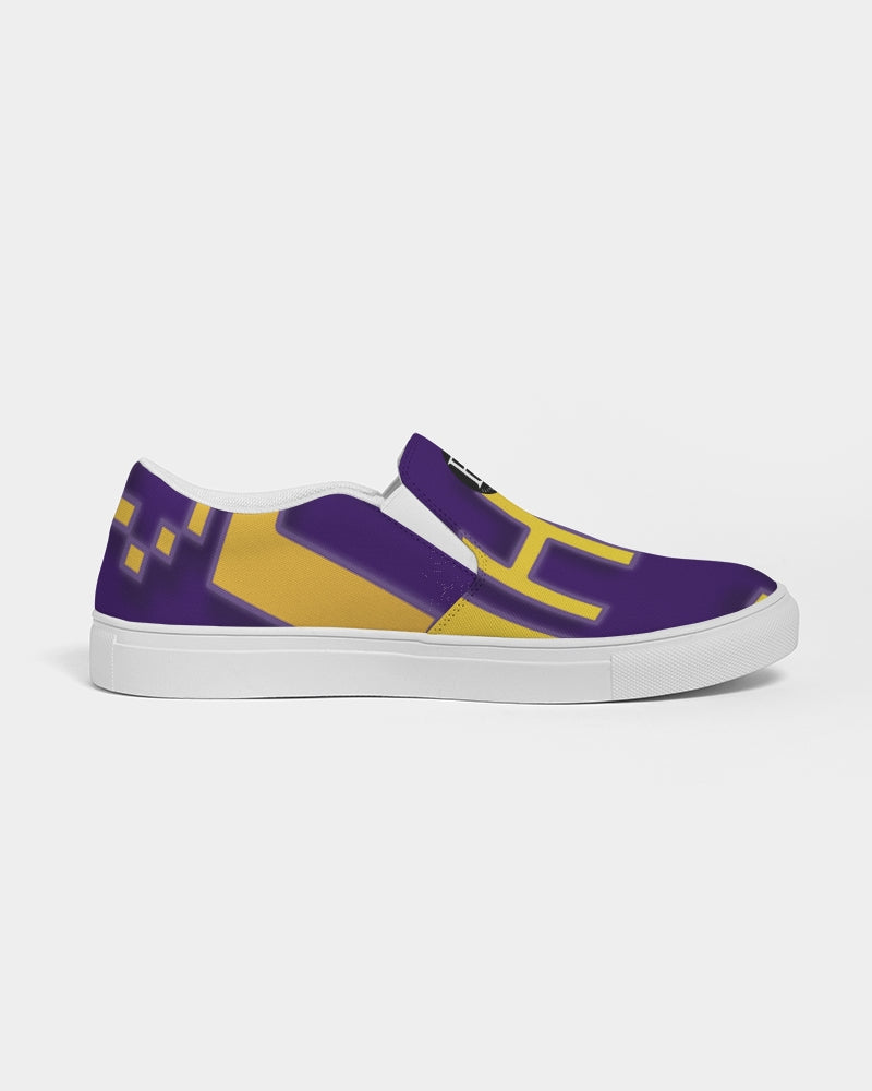 purple flite women's slip-on canvas shoe