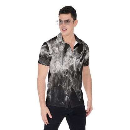 all-over print men's shirt