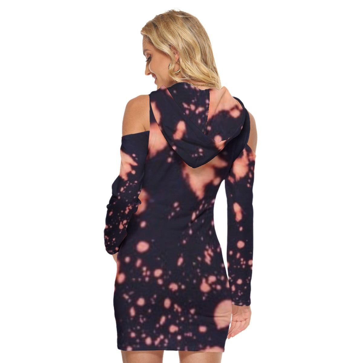 all-over print women's tight dress