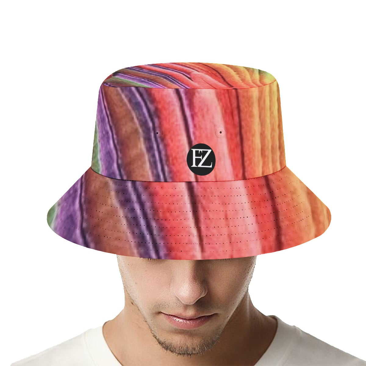 fisherman hat m / white