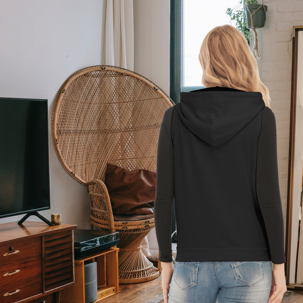 fz women's sleeveless hoodie