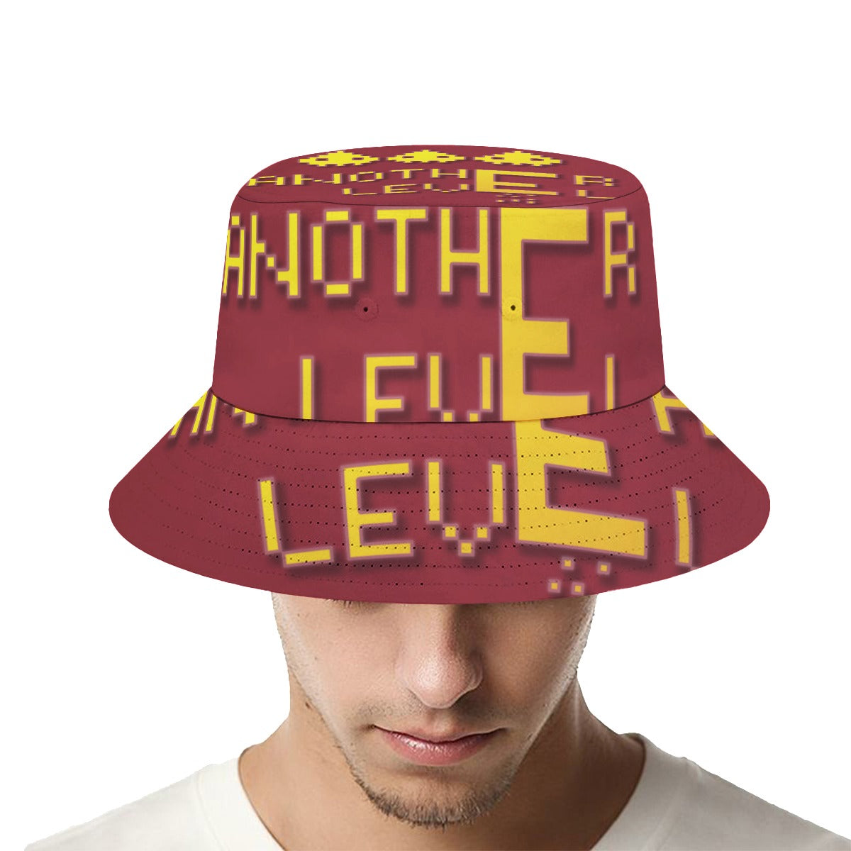 fisherman hat m / white