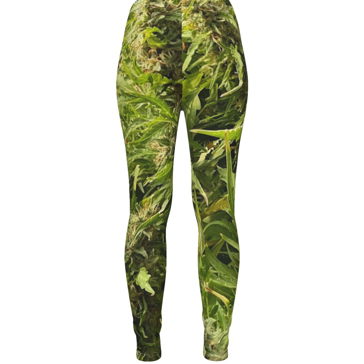 all-over print women's ripped leggings