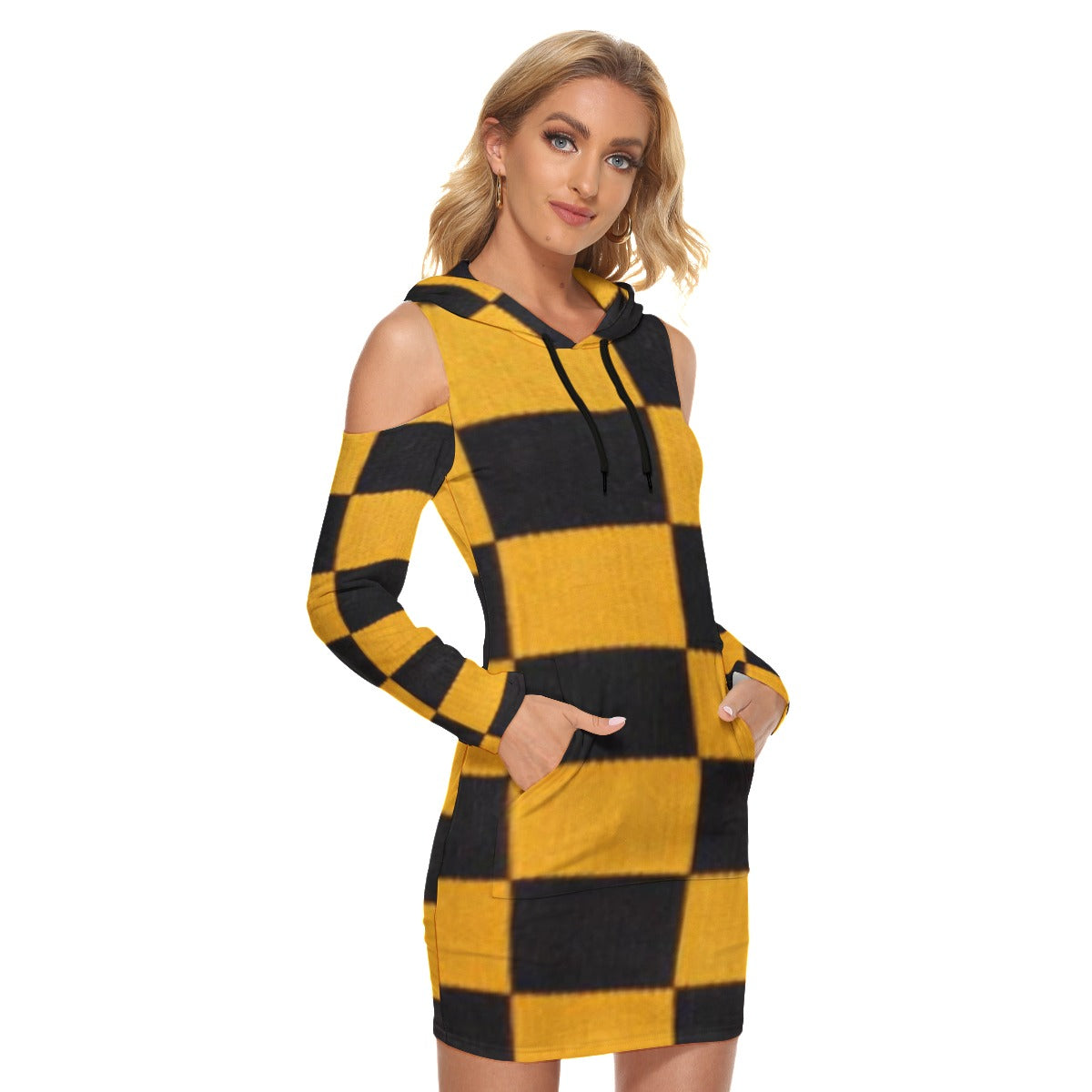 all-over print women's tight dress