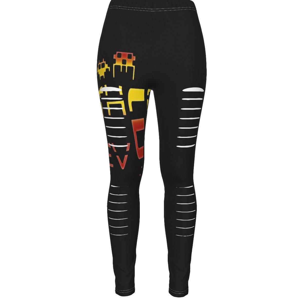 fz women's ripped leggings