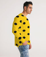 fz yellow dot men's long sleeve tee