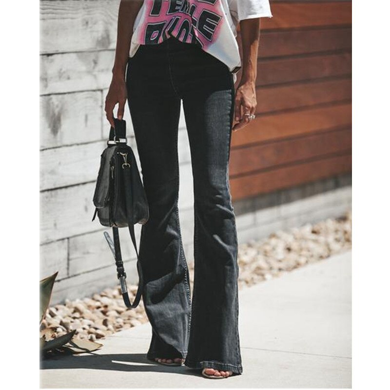 fz women wide leg jeans denim pants