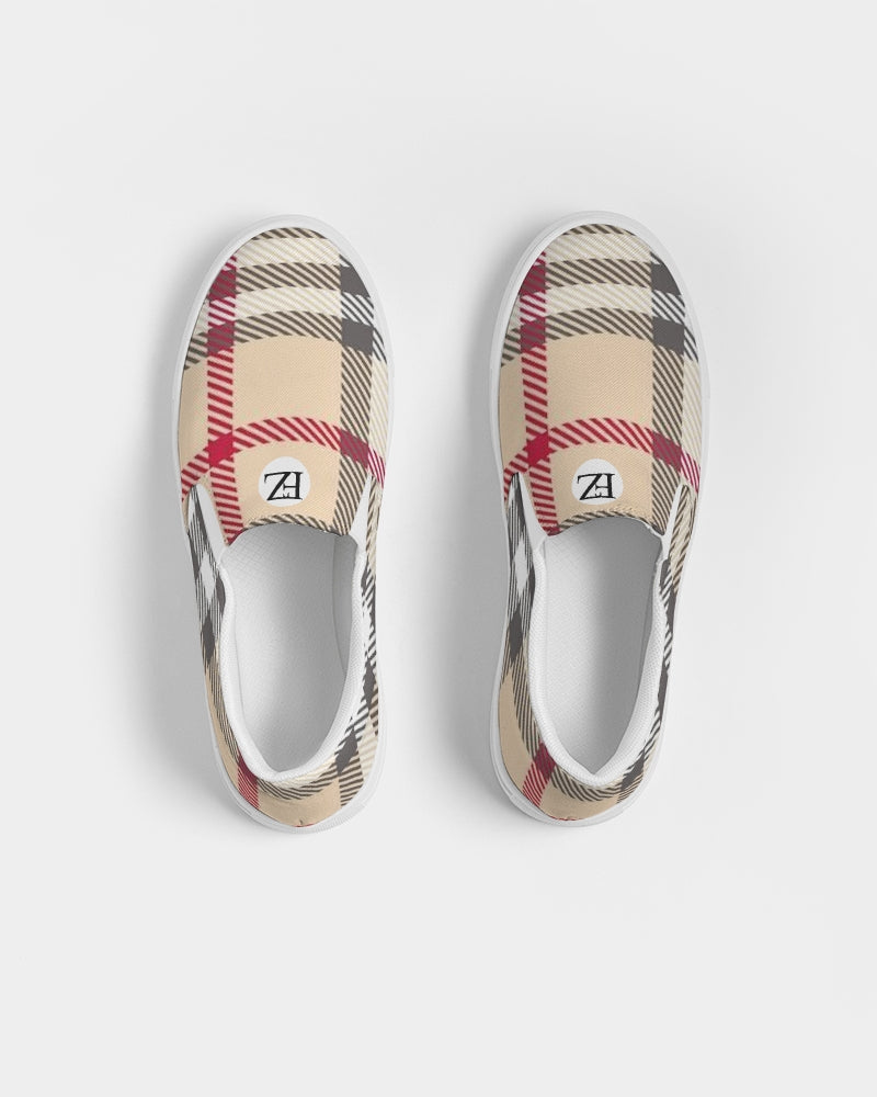 fz creme women's slip-on canvas shoe