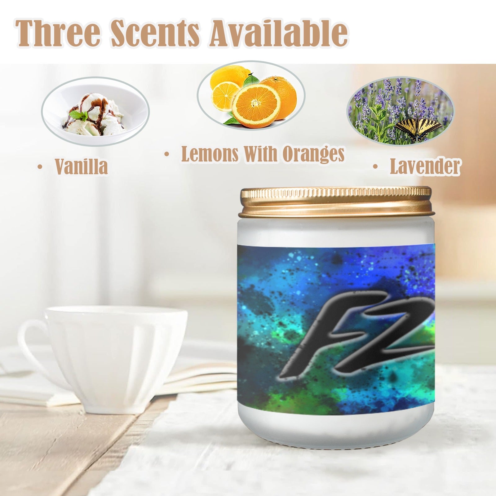 fz cented candles custom scented candle (made in queen)