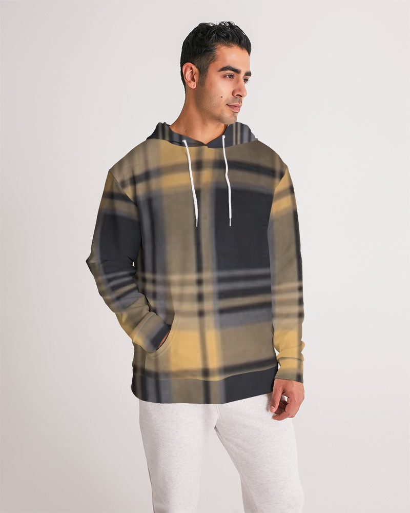 fz plaid men's hoodie