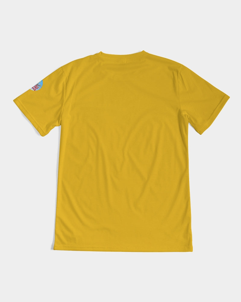 yellow zone men's tee
