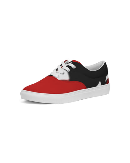 red zone women's lace up canvas shoe