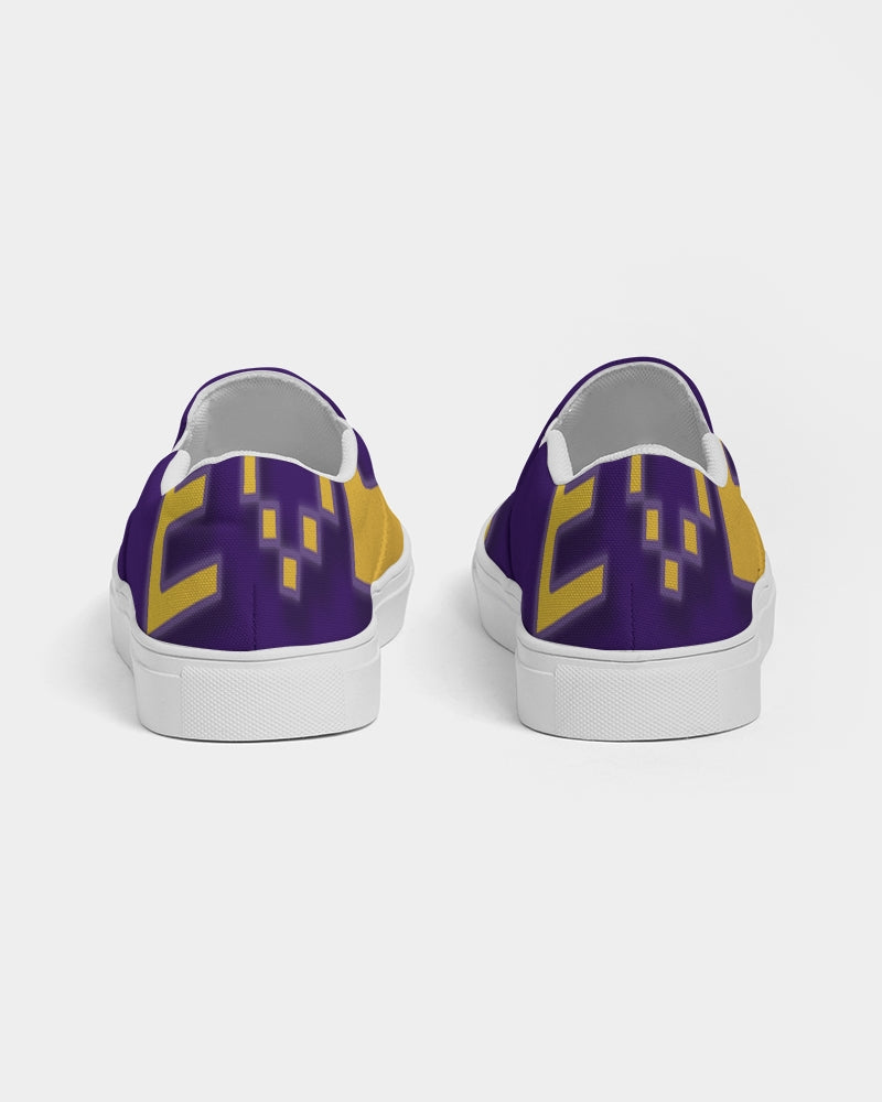 purple flite women's slip-on canvas shoe
