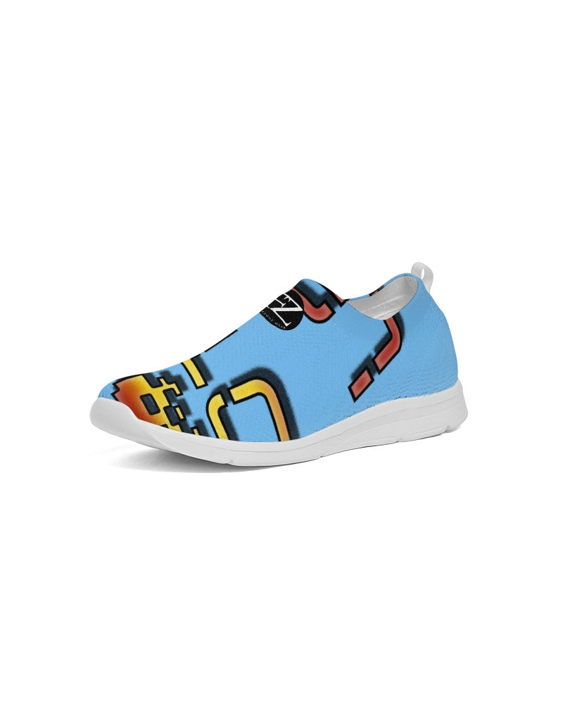 blue sky zone women's slip-on flyknit shoe