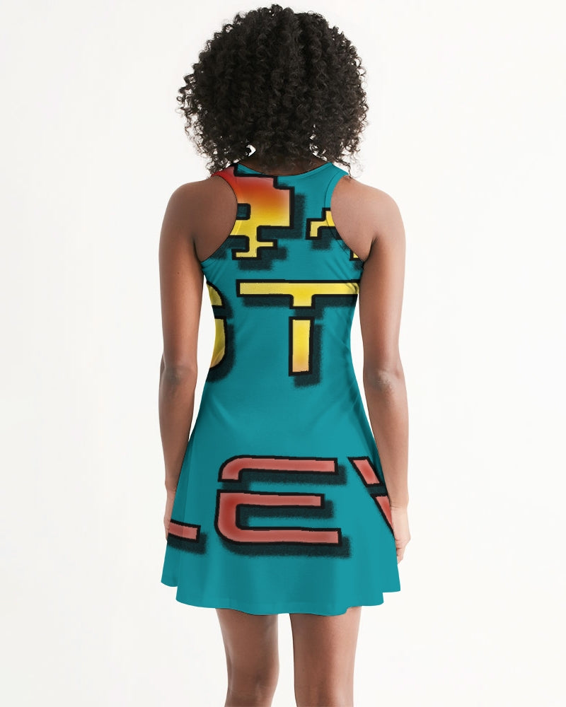 blue sky women's racerback dress