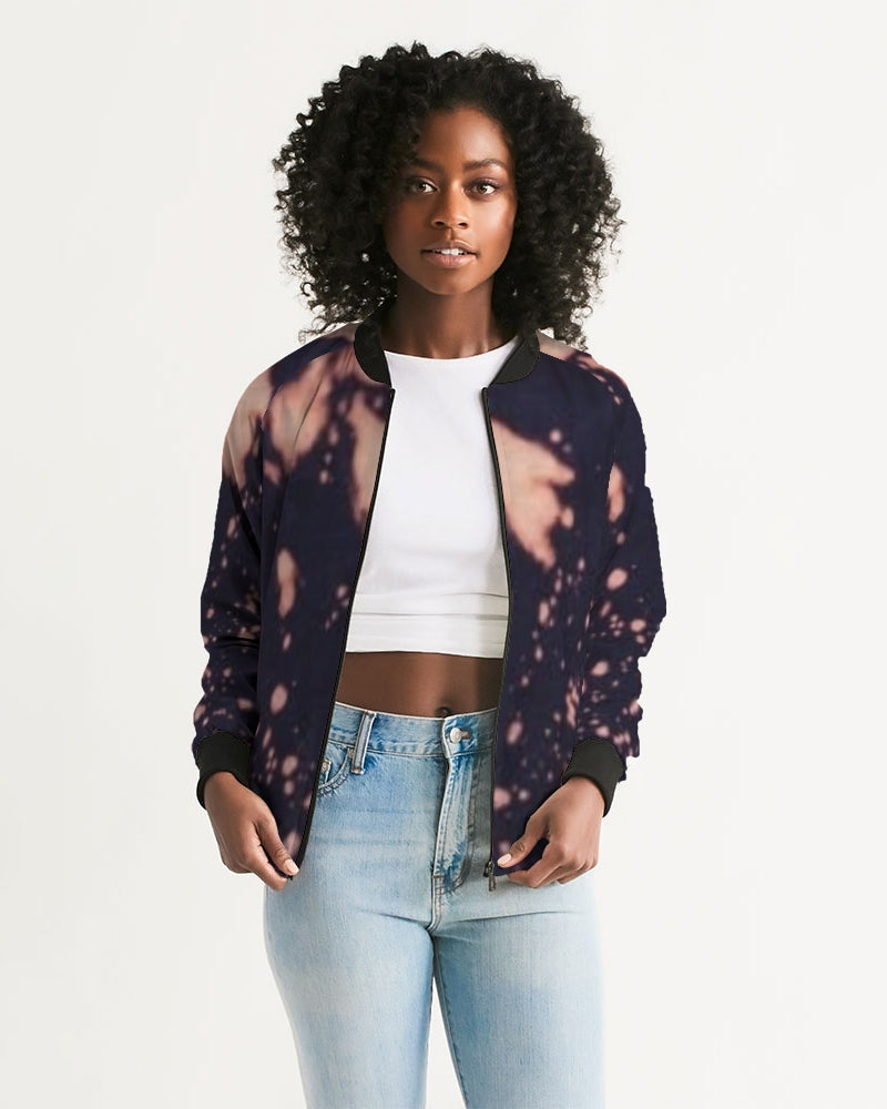 fz abstract women's bomber jacket