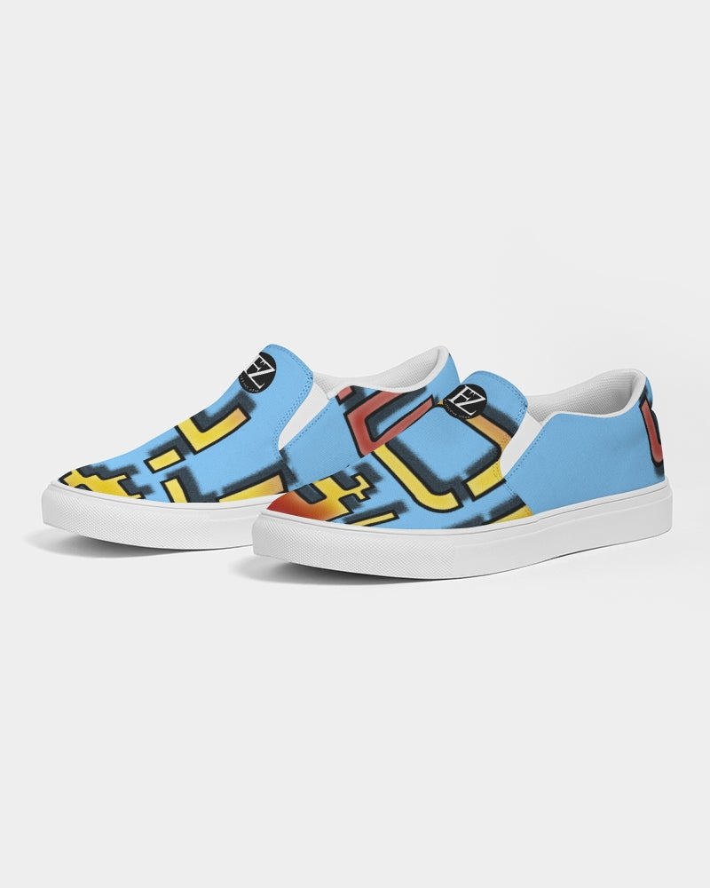 blue sky zone women's slip-on canvas shoe