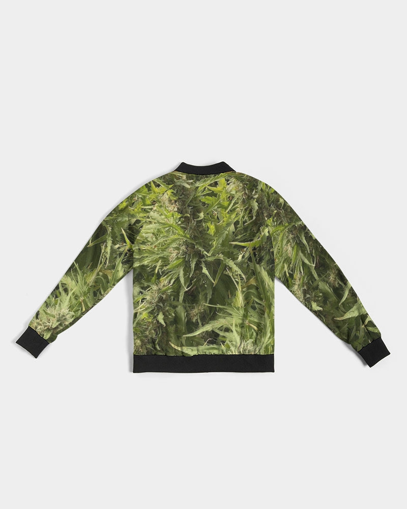 fz weed zone women's bomber jacket