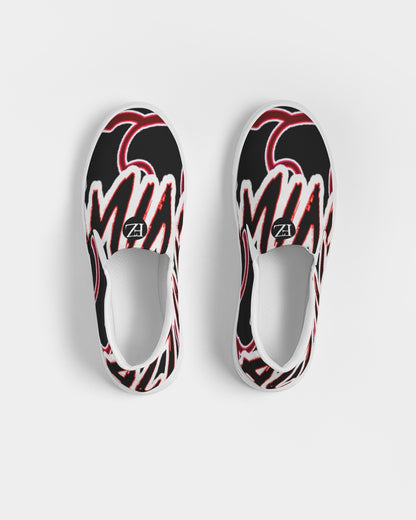 fz dark zone women's slip-on canvas shoe