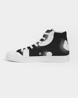 fz abstract zone men's hightop canvas shoe