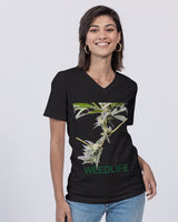 fz weedlife unisex jersey v-neck tee | b&c