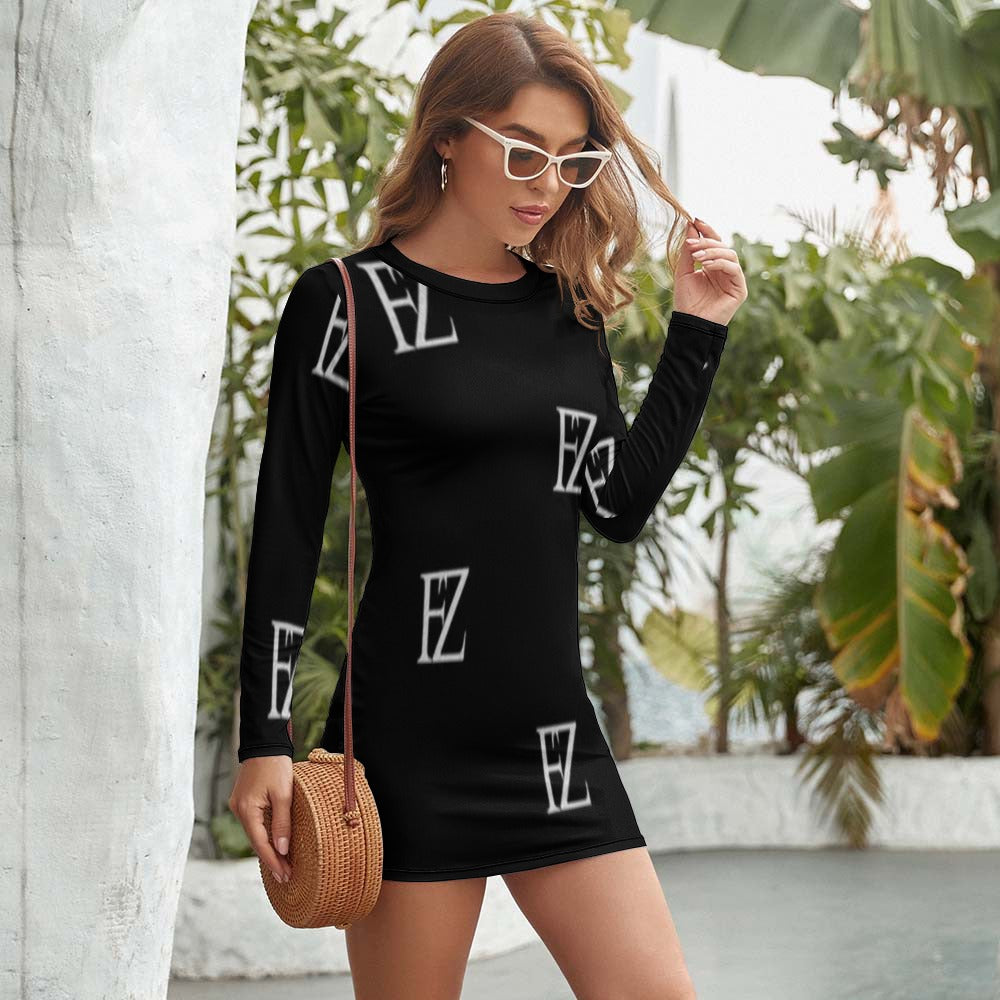 FZ Women's Long Sleeve Slim Dress - FZwear