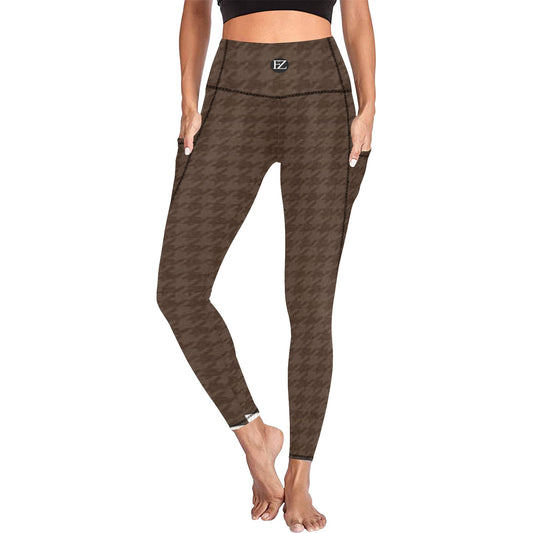 fz women's leggings 3 all over print high waist leggings with pockets (modell56)