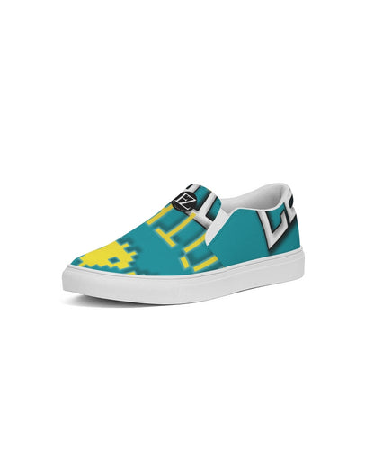 blue sky women's slip-on canvas shoe