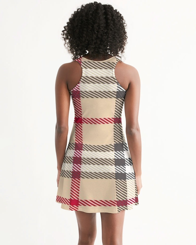 fz creme women's racerback dress