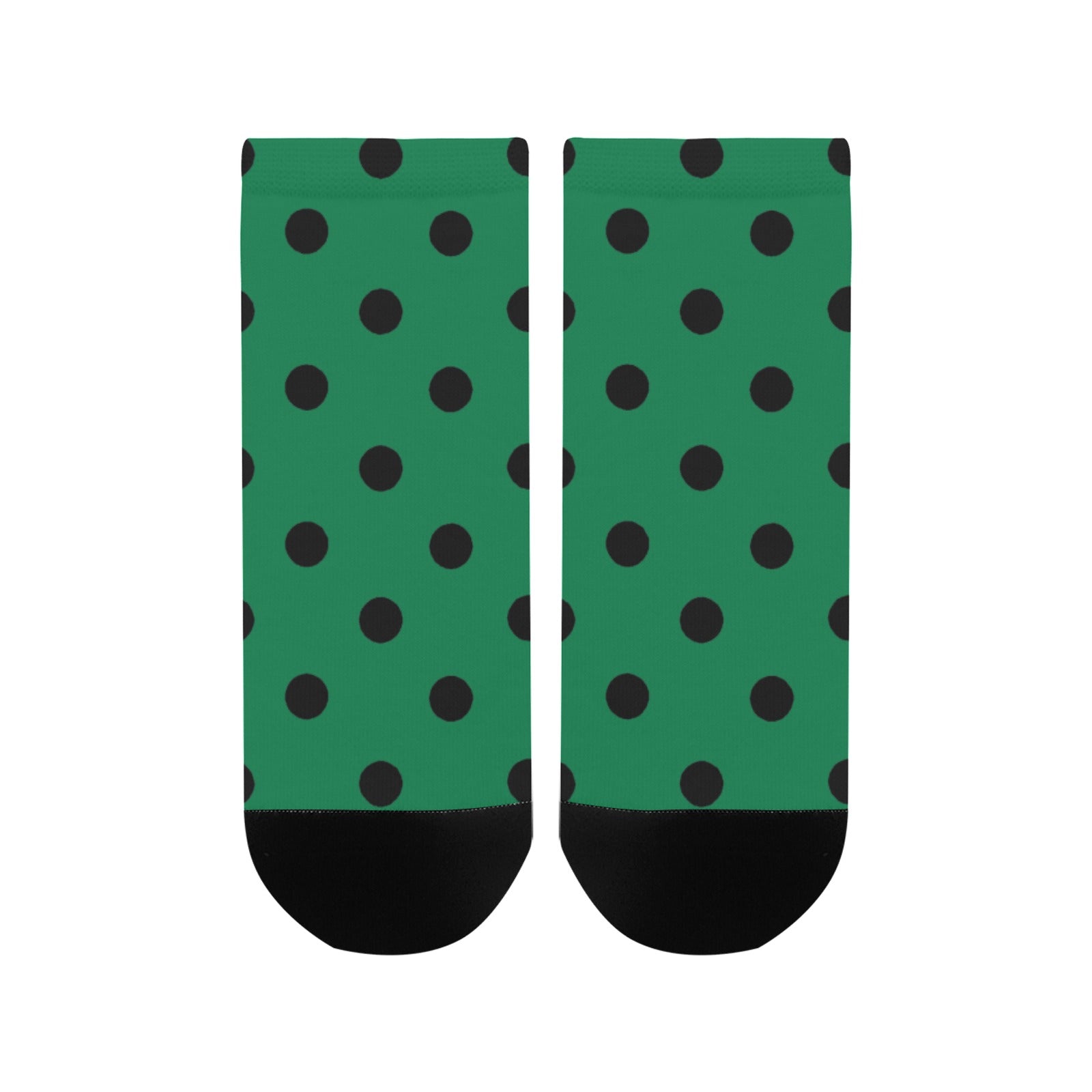 fz women's dot ankle socks one size / fz dot socks - green women's ankle socks