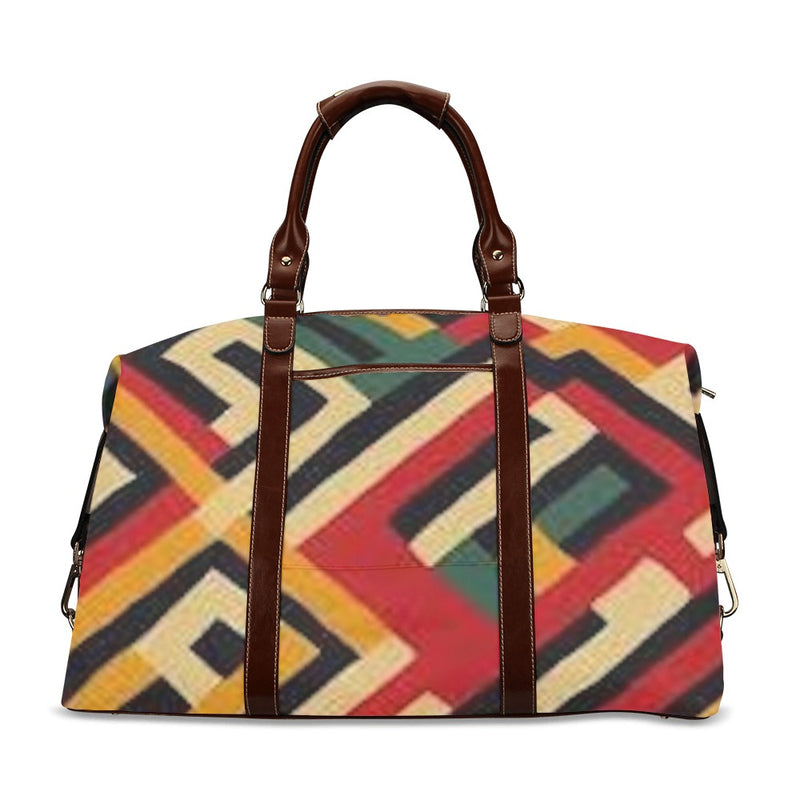 FZ AFRICAN PRINT FLIGHT TRAVEL BAG 1 - FZwear