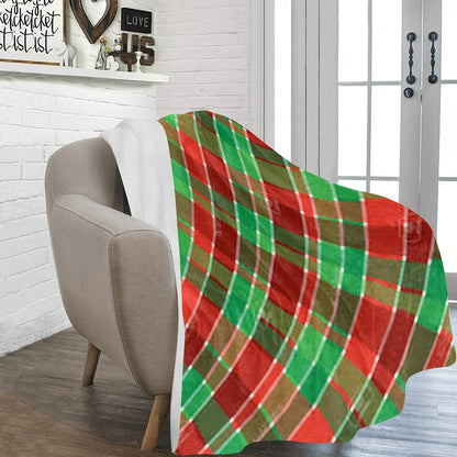 fz christmas blanket ultra-soft micro fleece blanket 60" x 80"(made in queen)