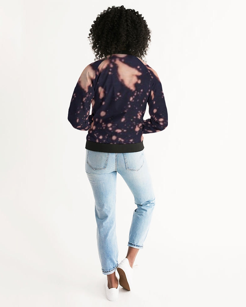 fz abstract women's bomber jacket