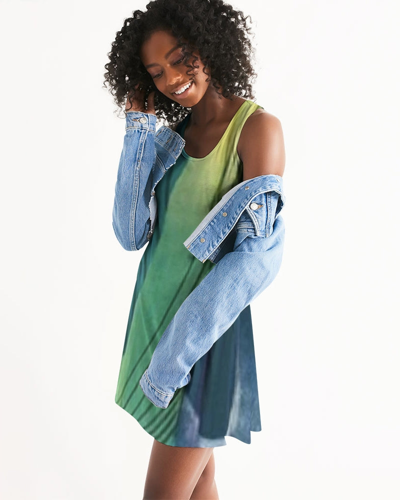 fzwear stripe women's racerback dress