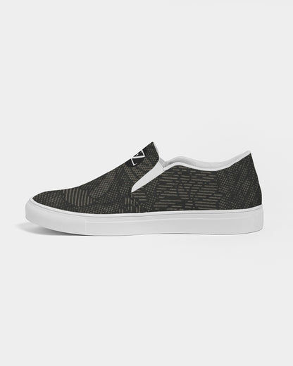 fz abstract women's slip-on canvas shoe