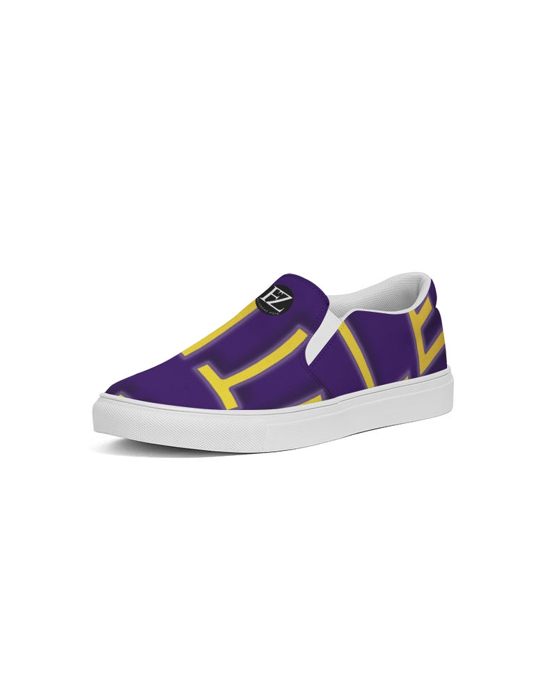 purple flite women's slip-on canvas shoe