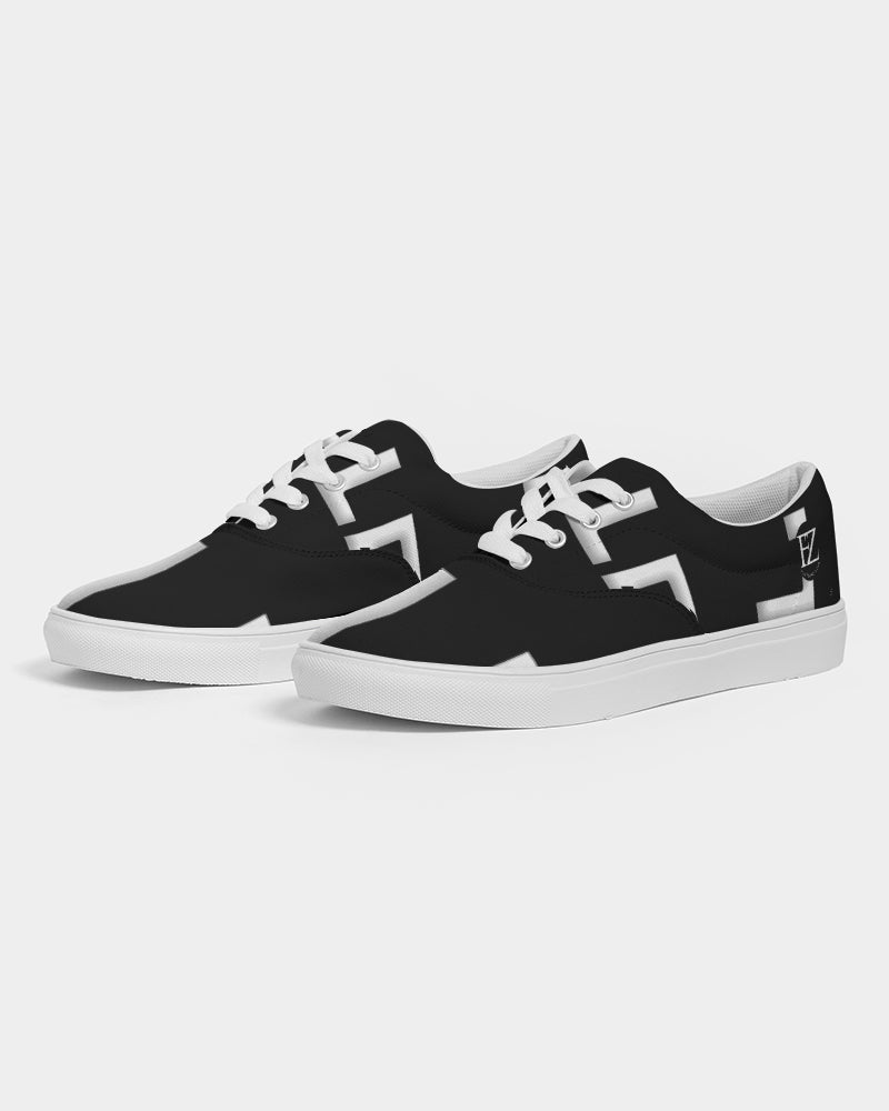 black flite women's lace up canvas shoe