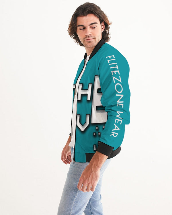 blue sky men's bomber jacket