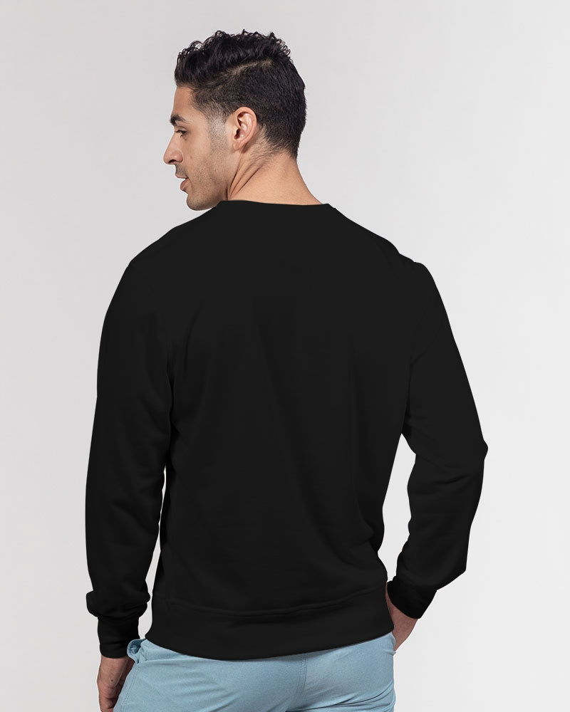 dark flite men's classic french terry crewneck pullover