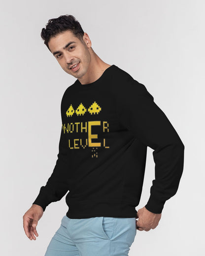 dark flite men's classic french terry crewneck pullover