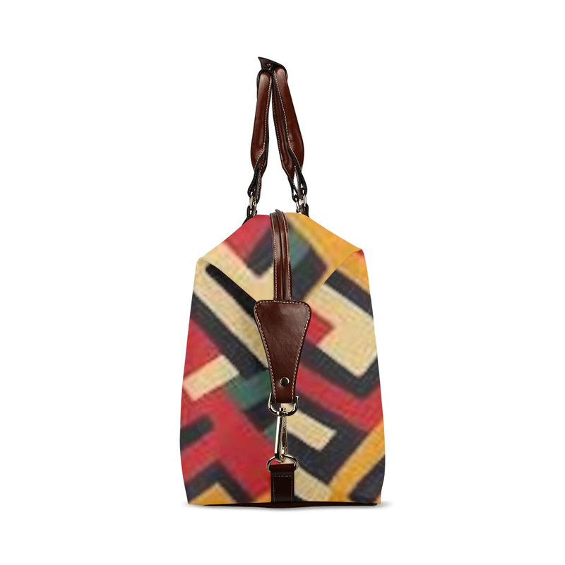 FZ AFRICAN PRINT FLIGHT TRAVEL BAG 1 - FZwear