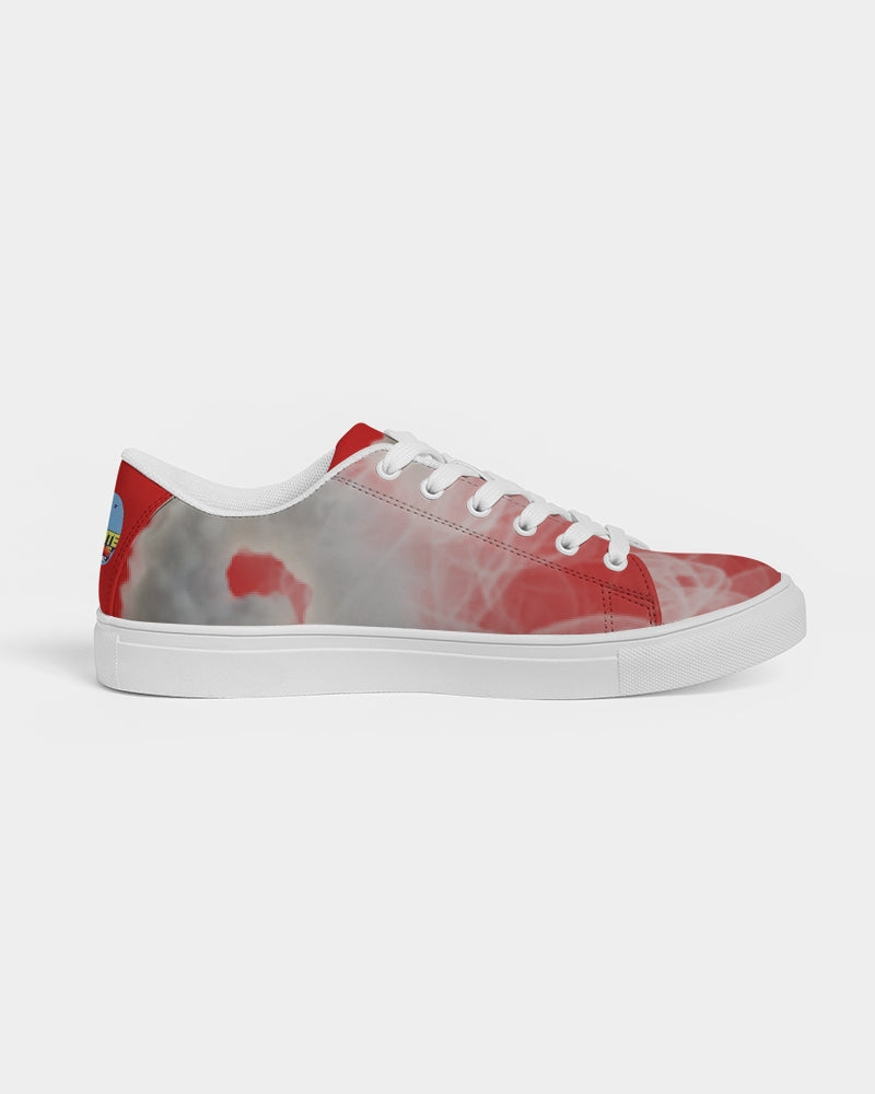 red zone men's faux-leather sneaker