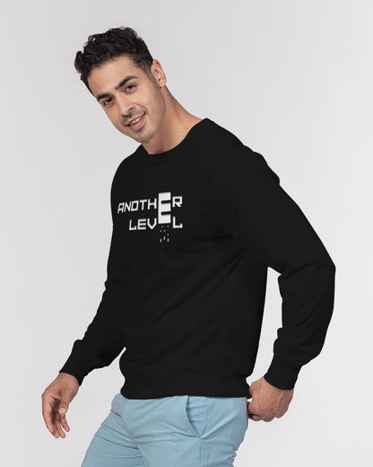 the highest men's classic french terry crewneck pullover