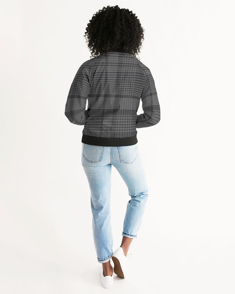 fzwear grey women's bomber jacket