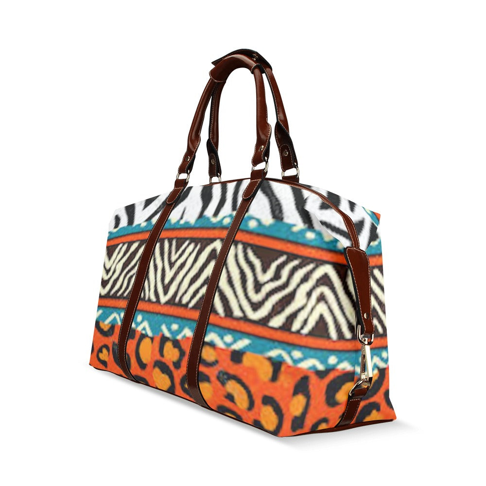 FZ AFRICAN PRINT FLIGHT TRAVEL BAG 2 - FZwear