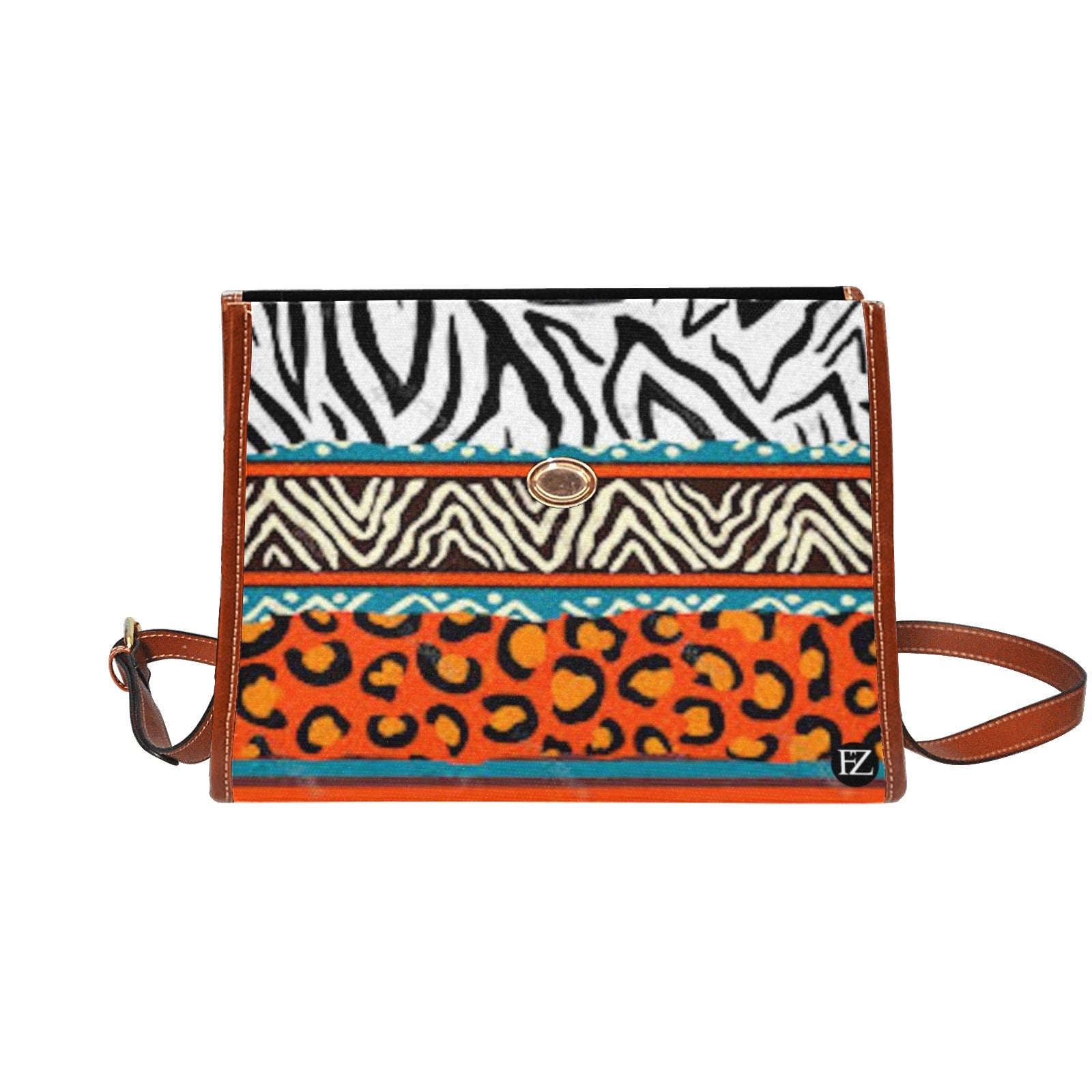 FZ AFRICAN PRINT HANDBAG 2 - FZwear