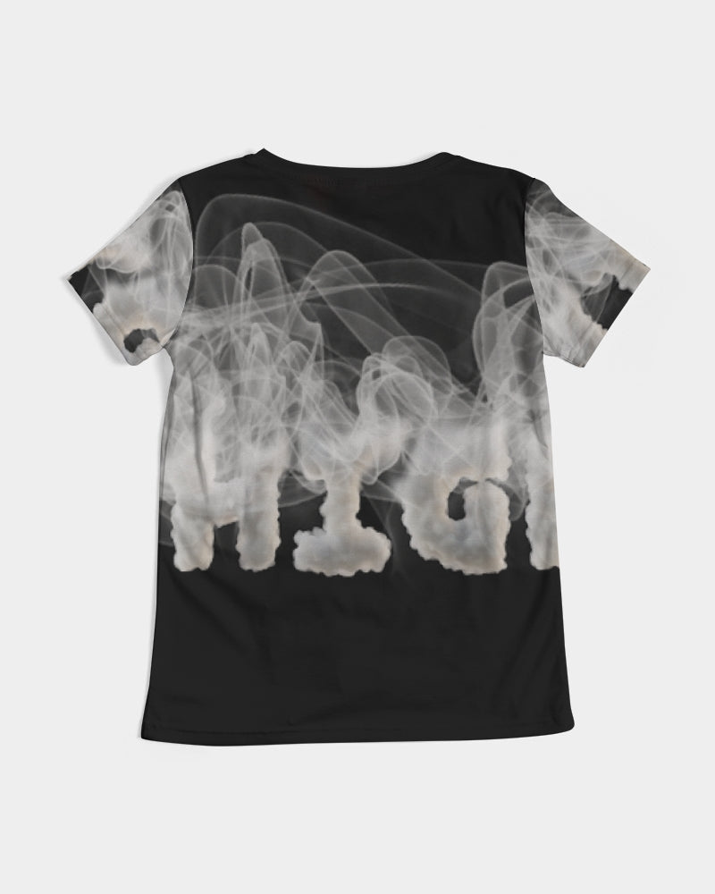 smoking the highest women's v-neck tee
