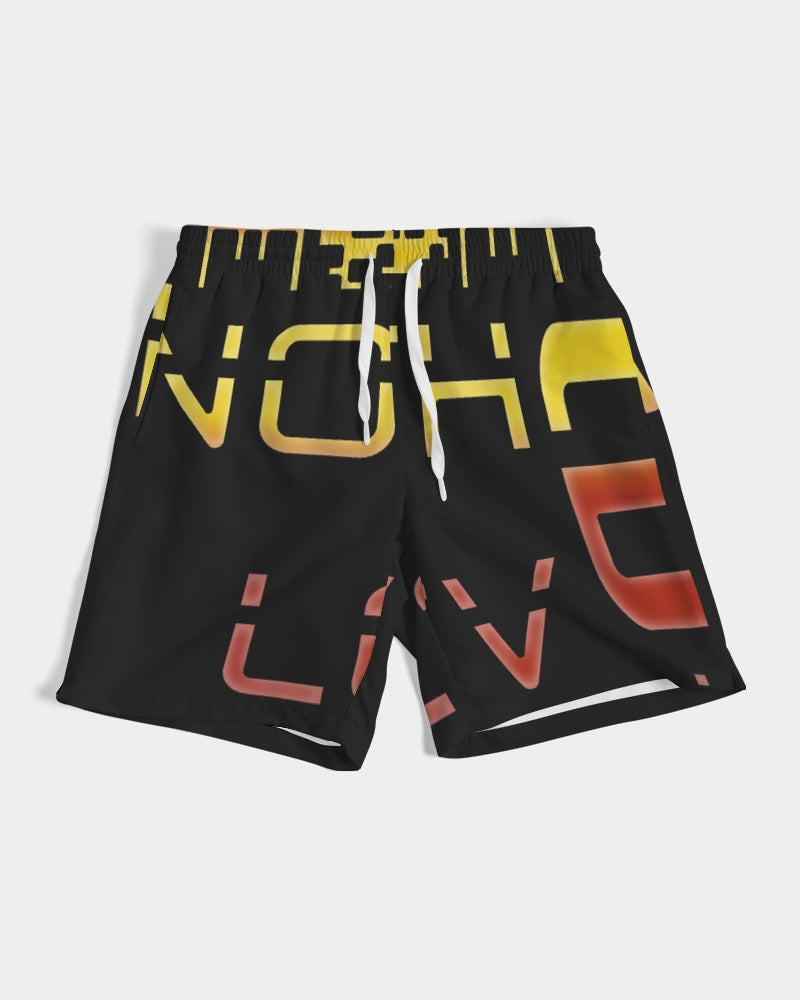 black zone men's swim trunk