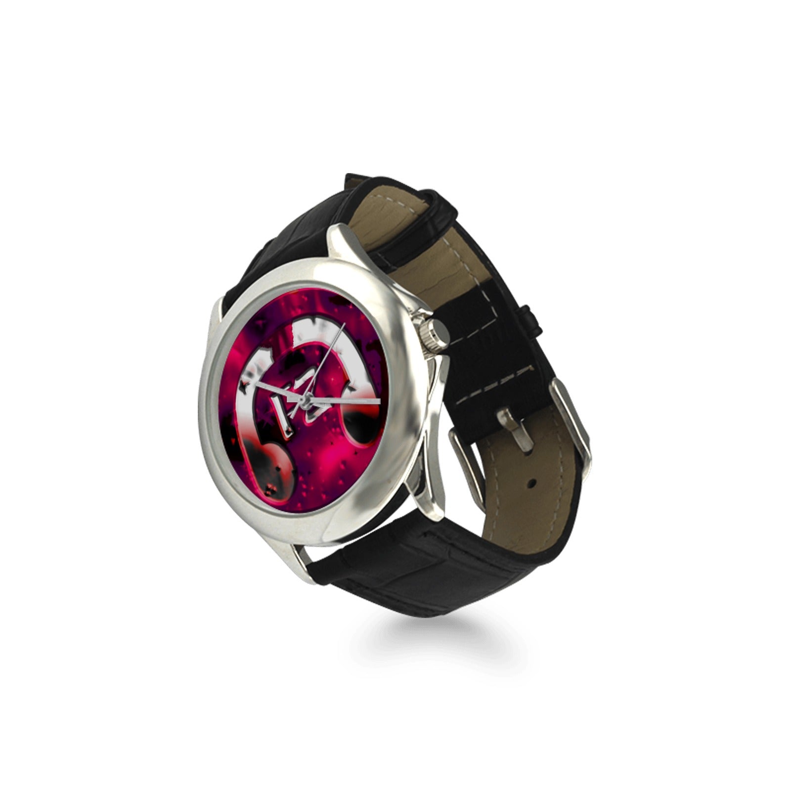 fz women's watch - red women's classic leather strap watch (model 203)