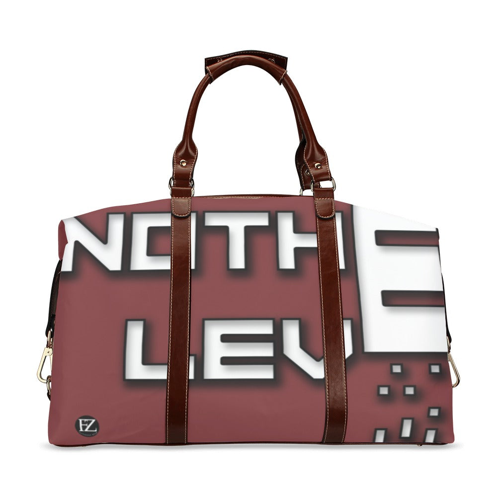 fz white levels travel bag one size / fz travel bag - burgundy flight bag(model 1643)